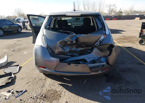 2016 Nissan Leaf Sv z USA, uszkodzony, nr VIN 1N4BZ0CP7GC303668
